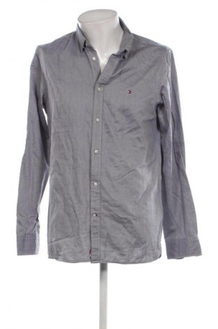 Ανδρικό πουκάμισο Tommy Hilfiger, Μέγεθος L, Χρώμα Γκρί, Τιμή 23,20 €