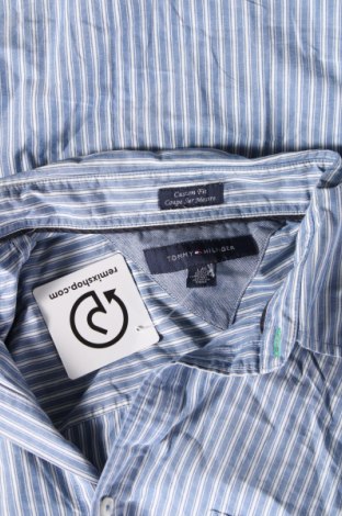 Мъжка риза Tommy Hilfiger, Размер L, Цвят Син, Цена 37,50 лв.