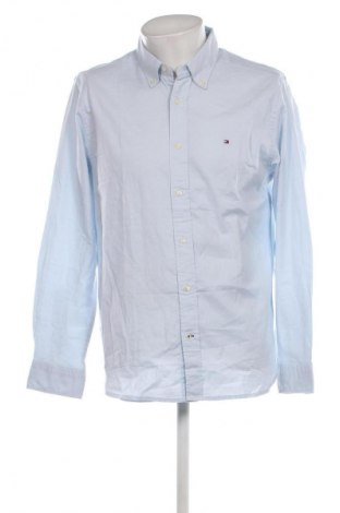 Мъжка риза Tommy Hilfiger, Размер L, Цвят Син, Цена 97,50 лв.