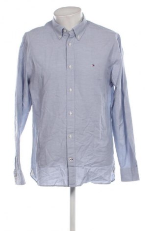 Мъжка риза Tommy Hilfiger, Размер XL, Цвят Син, Цена 97,50 лв.