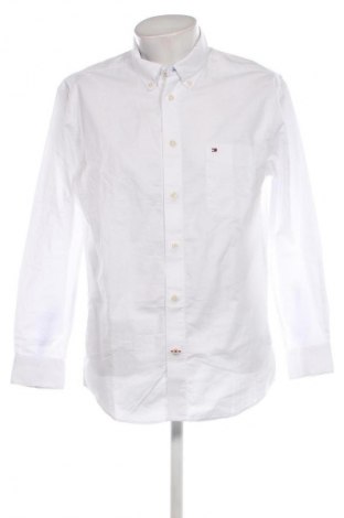 Мъжка риза Tommy Hilfiger, Размер L, Цвят Бял, Цена 97,50 лв.