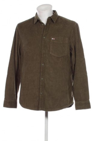 Herrenhemd Tommy Jeans, Größe M, Farbe Grün, Preis € 39,69
