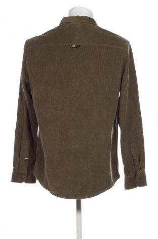 Herrenhemd Tommy Jeans, Größe M, Farbe Grün, Preis 32,47 €