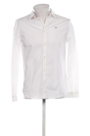 Мъжка риза Tommy Jeans, Размер M, Цвят Бял, Цена 79,95 лв.