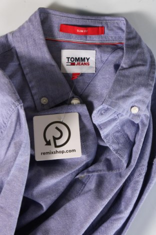 Ανδρικό πουκάμισο Tommy Jeans, Μέγεθος S, Χρώμα Μπλέ, Τιμή 26,99 €