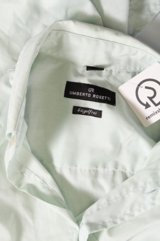 Ανδρικό πουκάμισο Umberto Rosetti, Μέγεθος M, Χρώμα Πράσινο, Τιμή 10,52 €