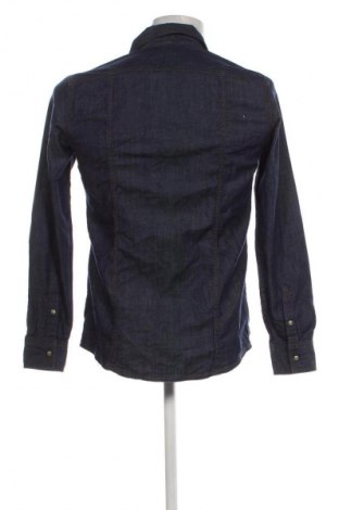 Ανδρικό πουκάμισο United Colors Of Benetton, Μέγεθος M, Χρώμα Μπλέ, Τιμή 21,03 €