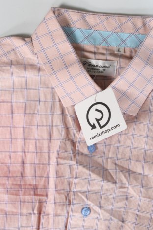 Herrenhemd Vannucci, Größe XL, Farbe Rosa, Preis 8,77 €