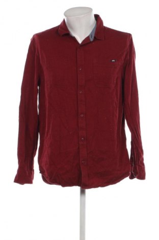 Ανδρικό πουκάμισο Vans, Μέγεθος L, Χρώμα Κόκκινο, Τιμή 11,91 €