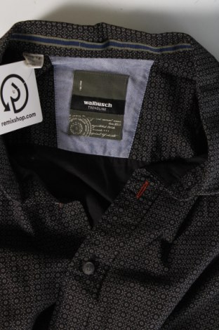 Ανδρικό πουκάμισο Walbusch, Μέγεθος XXL, Χρώμα Μαύρο, Τιμή 18,71 €