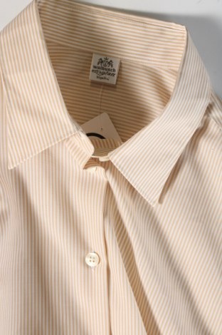 Мъжка риза Walbusch, Размер M, Цвят Бежов, Цена 30,25 лв.