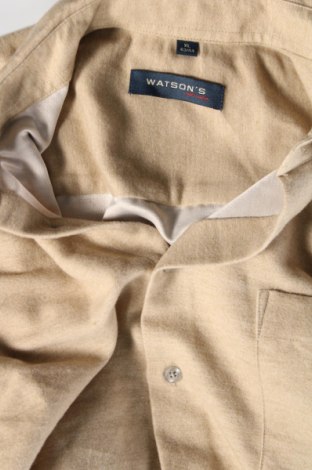 Мъжка риза Watson's, Размер XL, Цвят Бежов, Цена 46,20 лв.