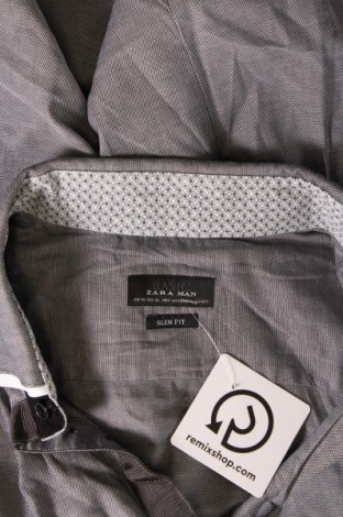 Pánská košile  Zara Man, Velikost XL, Barva Šedá, Cena  325,00 Kč