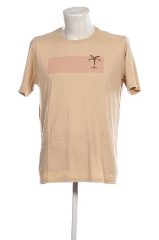 Herren T-Shirt, Größe M, Farbe Beige, Preis 12,63 €