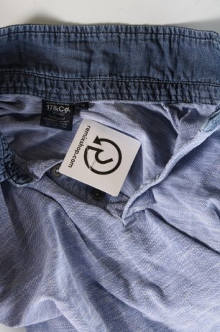 Мъжка тениска 17 & Co., Размер M, Цвят Син, Цена 11,05 лв.