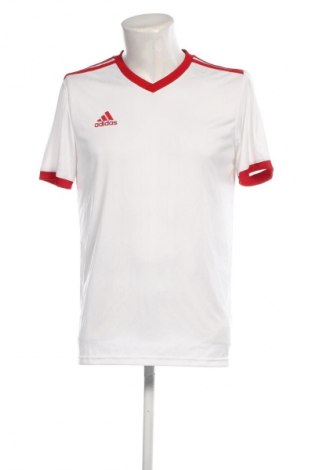 Herren T-Shirt Adidas, Größe M, Farbe Weiß, Preis € 18,79
