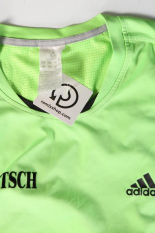 Herren T-Shirt Adidas, Größe L, Farbe Grün, Preis 18,79 €