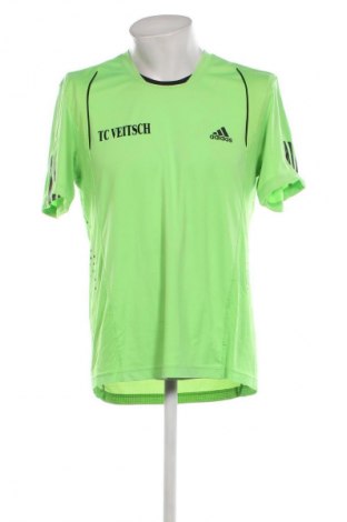 Ανδρικό t-shirt Adidas, Μέγεθος L, Χρώμα Πράσινο, Τιμή 16,70 €