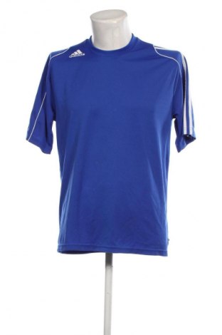 Herren T-Shirt Adidas, Größe L, Farbe Blau, Preis € 18,79