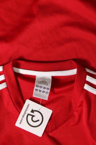 Мъжка тениска Adidas, Размер M, Цвят Червен, Цена 27,00 лв.