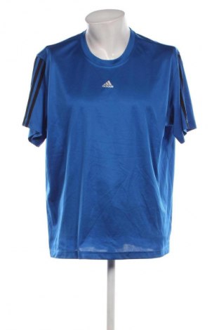 Мъжка тениска Adidas, Размер XXL, Цвят Син, Цена 27,00 лв.