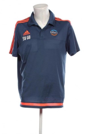 Ανδρικό t-shirt Adidas, Μέγεθος XL, Χρώμα Μπλέ, Τιμή 15,03 €