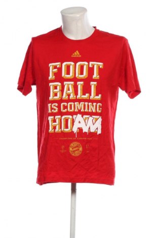 Herren T-Shirt Adidas, Größe XL, Farbe Rot, Preis 18,79 €