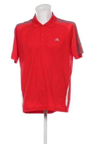 Herren T-Shirt Adidas, Größe L, Farbe Rot, Preis 16,91 €