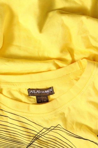 Pánske tričko  Atlas For Men, Veľkosť XXL, Farba Žltá, Cena  7,37 €