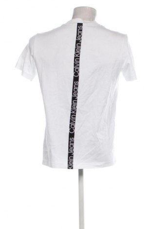 Herren T-Shirt Calvin Klein Jeans, Größe M, Farbe Weiß, Preis € 39,69