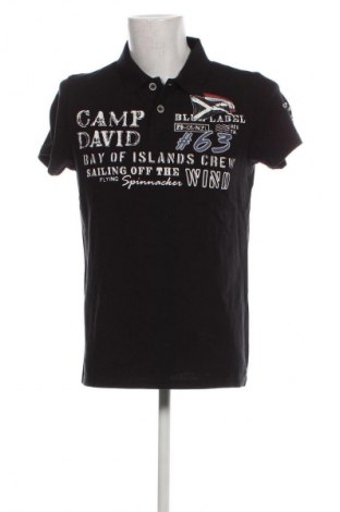 Herren T-Shirt Camp David, Größe M, Farbe Schwarz, Preis 29,00 €