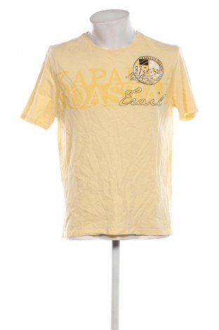 Ανδρικό t-shirt Canda, Μέγεθος L, Χρώμα Κίτρινο, Τιμή 8,04 €