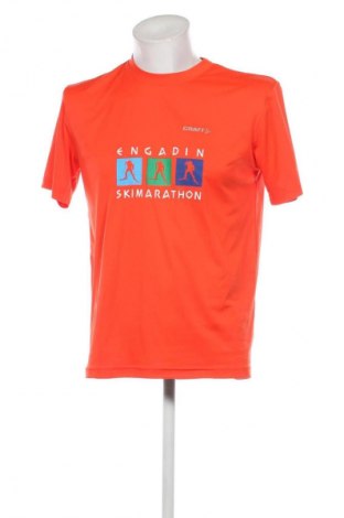 Herren T-Shirt Craft, Größe L, Farbe Orange, Preis € 12,49