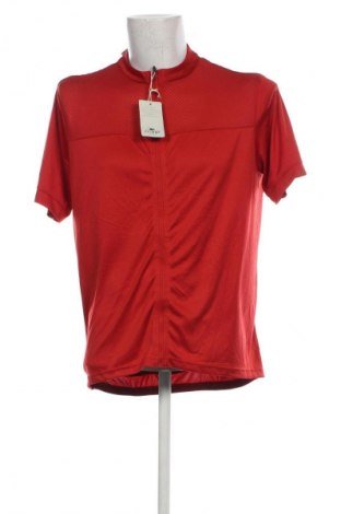 Męski T-shirt Crane, Rozmiar XL, Kolor Czerwony, Cena 67,17 zł