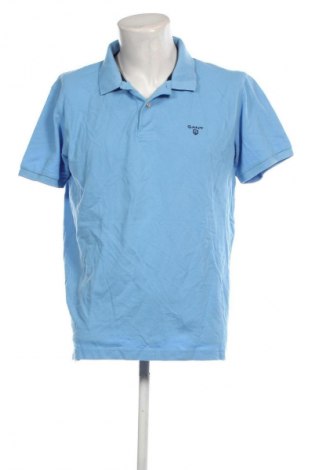 Мъжка тениска Gant, Размер XL, Цвят Син, Цена 34,00 лв.