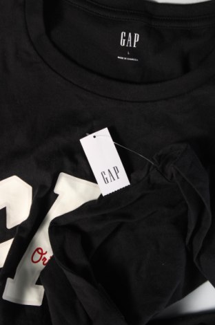 Tricou de bărbați Gap, Mărime L, Culoare Negru, Preț 131,58 Lei