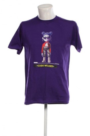 Ανδρικό t-shirt Gildan, Μέγεθος M, Χρώμα Βιολετί, Τιμή 3,97 €