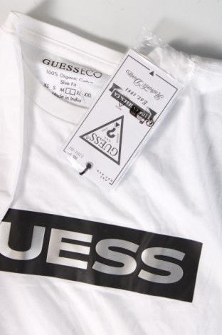 Męski T-shirt Guess, Rozmiar L, Kolor Biały, Cena 205,24 zł