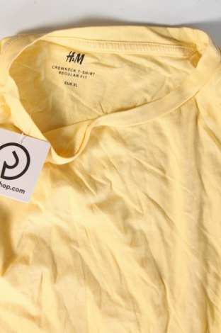 Pánské tričko  H&M, Velikost XL, Barva Žlutá, Cena  207,00 Kč