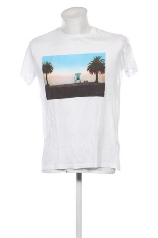 Ανδρικό t-shirt H&M, Μέγεθος M, Χρώμα Λευκό, Τιμή 8,04 €