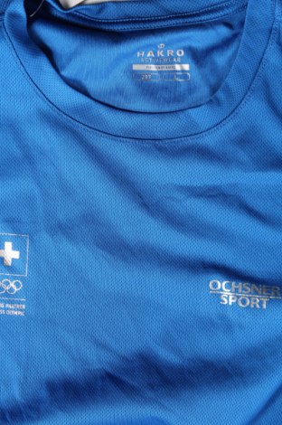 Herren T-Shirt Hakro, Größe L, Farbe Blau, Preis 9,05 €