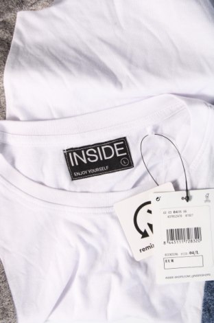 Męski T-shirt Inside, Rozmiar L, Kolor Kolorowy, Cena 55,97 zł