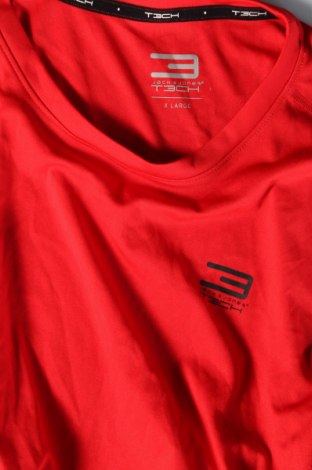 Herren T-Shirt Jack & Jones, Größe XL, Farbe Rot, Preis 13,92 €