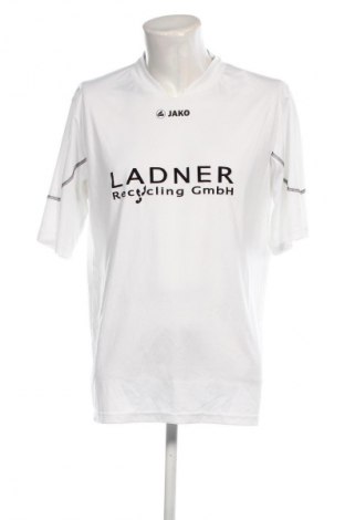 Мъжка тениска Jako, Размер XL, Цвят Бял, Цена 16,00 лв.