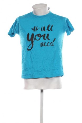 Pánské tričko  James & Nicholson, Velikost M, Barva Modrá, Cena  207,00 Kč
