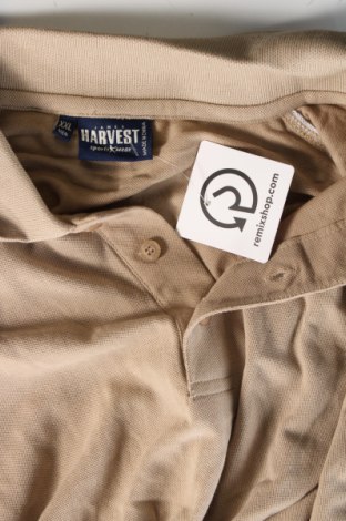 Ανδρικό t-shirt James Harvest, Μέγεθος XXL, Χρώμα  Μπέζ, Τιμή 8,04 €