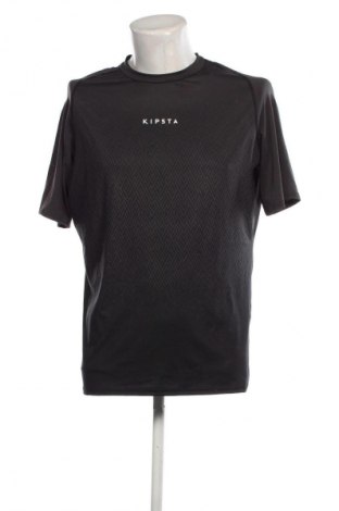 Мъжка тениска Kipsta, Размер L, Цвят Черен, Цена 13,00 лв.