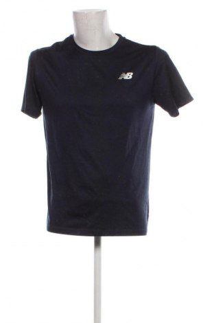 Ανδρικό t-shirt New Balance, Μέγεθος M, Χρώμα Μπλέ, Τιμή 16,70 €