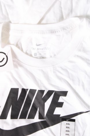 Мъжка тениска Nike, Размер XXL, Цвят Бял, Цена 62,00 лв.