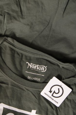 Herren T-Shirt Norton, Größe 3XL, Farbe Grün, Preis € 17,40